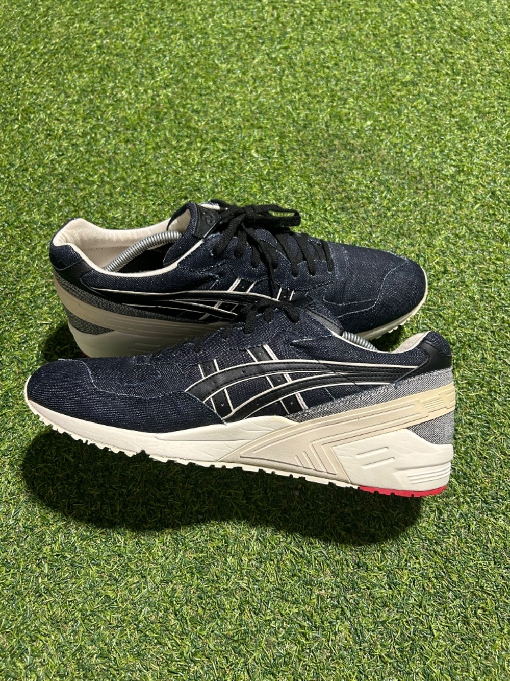 Mens Denim Asics Sneakers - Picture 5 of 7